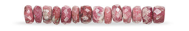 Thulite Gemstone Beads